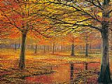 Day Canvas Paintings - Breathtaking Views Autumn Day